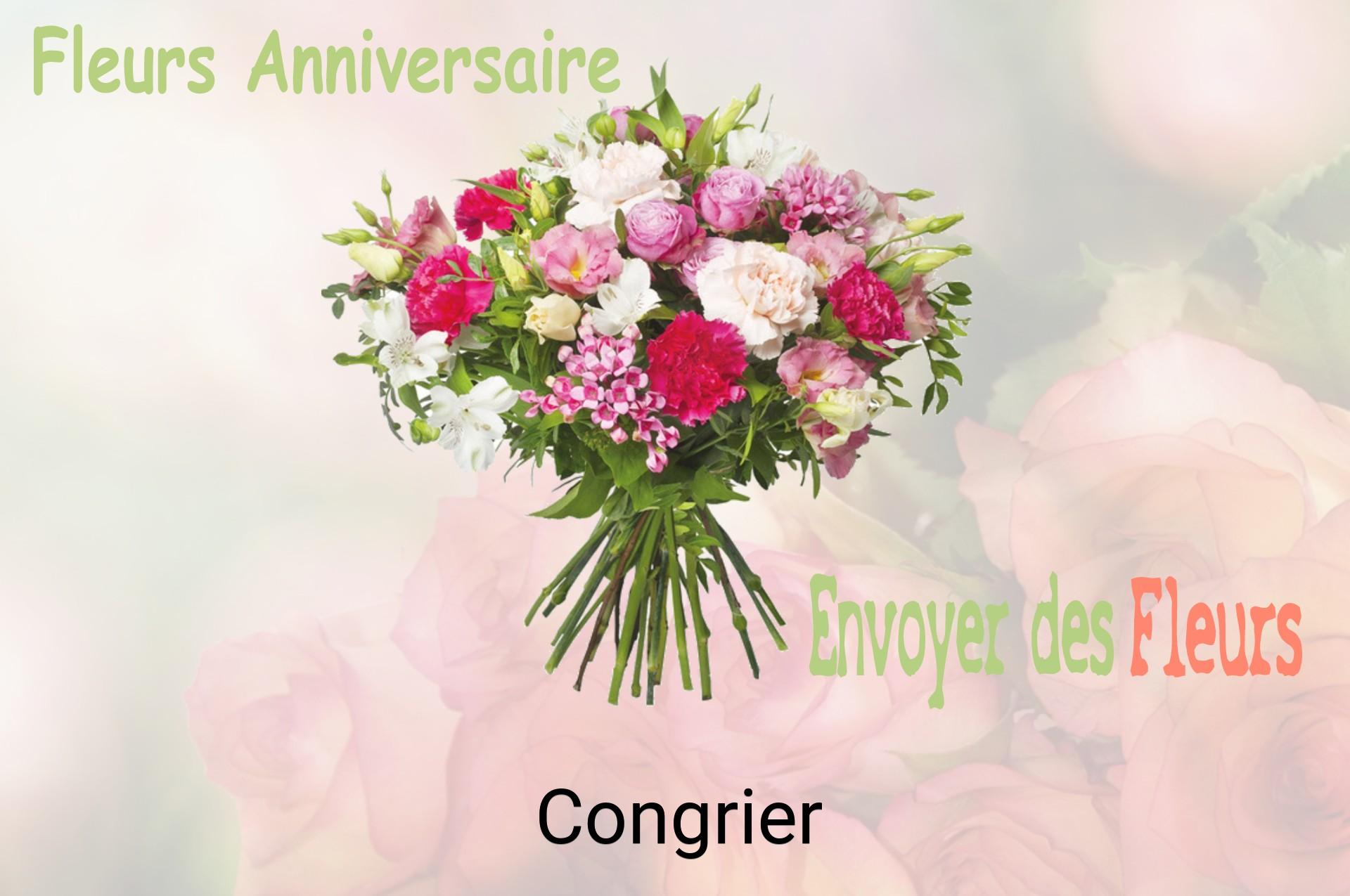 Bouquet de fleurs d’anniversaire livré à Congrier